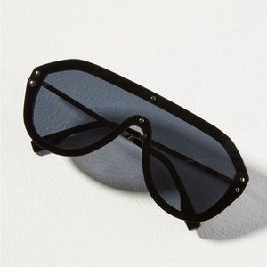Sleek shield sunglasses